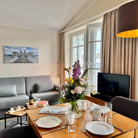 Lejlighed Stylische Mit Balkon Und Wlan Im Seepark Sellin (Rugen)